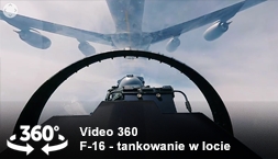 video 360 - F-16 tankowanie w locie